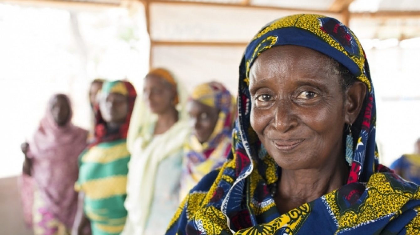 Ms. Ardo Djibo Fadimatou who lost eight of her 15 children during the conflict in Central African Republic. COVID-19 will be a double burden to women in conflict areas.