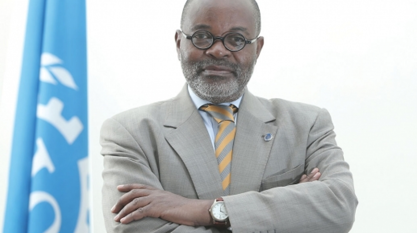 Aeneas Chuma, the International Labour Organization regional director for Africa. Photo: Abate Damte