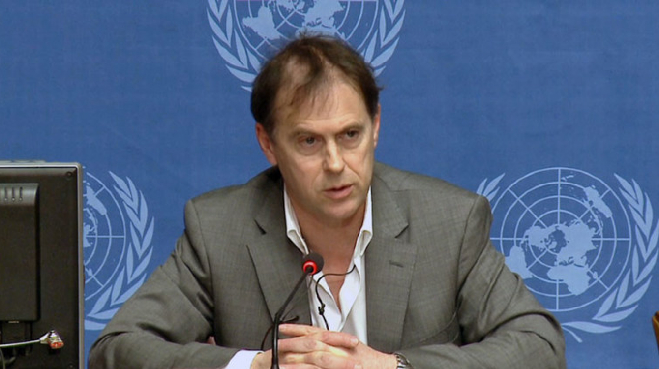 Rupert Colville, spokesperson for the UN High Commissioner for Human Rights (OHCHR). Photo: UN Photo