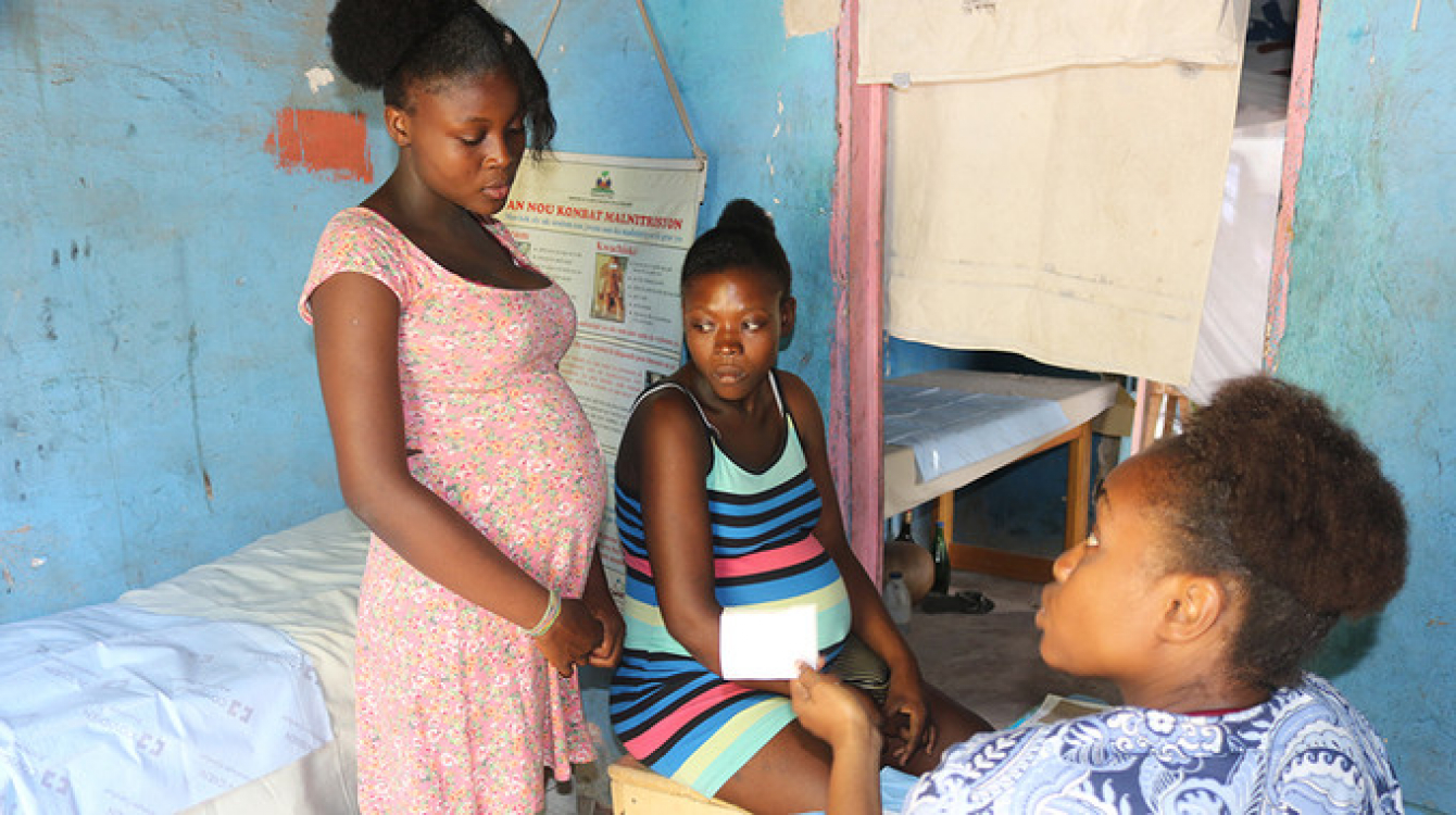 Yveka, 17, visits a UNFPA mobile clinic in Haiti. Haiti's former Minister of Women, Dr. Lise Marie Dejean, says many women lack autonomy over their bodies and health