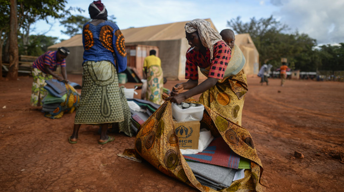 Plus de 250.000 Burundais ont fui leur pays depuis avril 2015 vers les pays voisins. Ci-dessus, le camp de réfugiés de Nduta est situé dans le nord-ouest de la Tanzanie. Photo HCR/Benjamin Loyseau