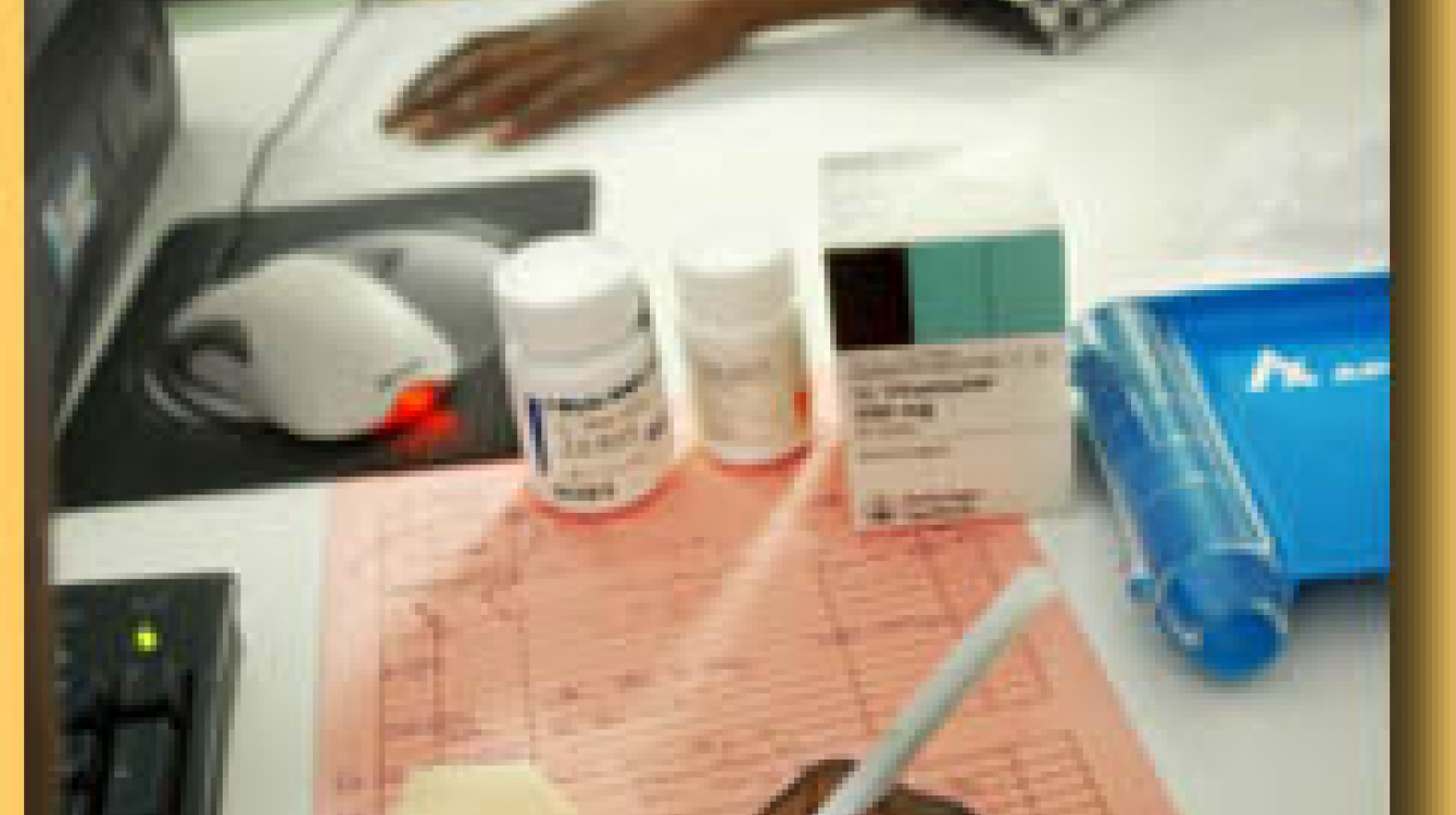 Getting an anti-retroviral prescription in Botswana.  Photo : ©World Health Organization / Eric Miller