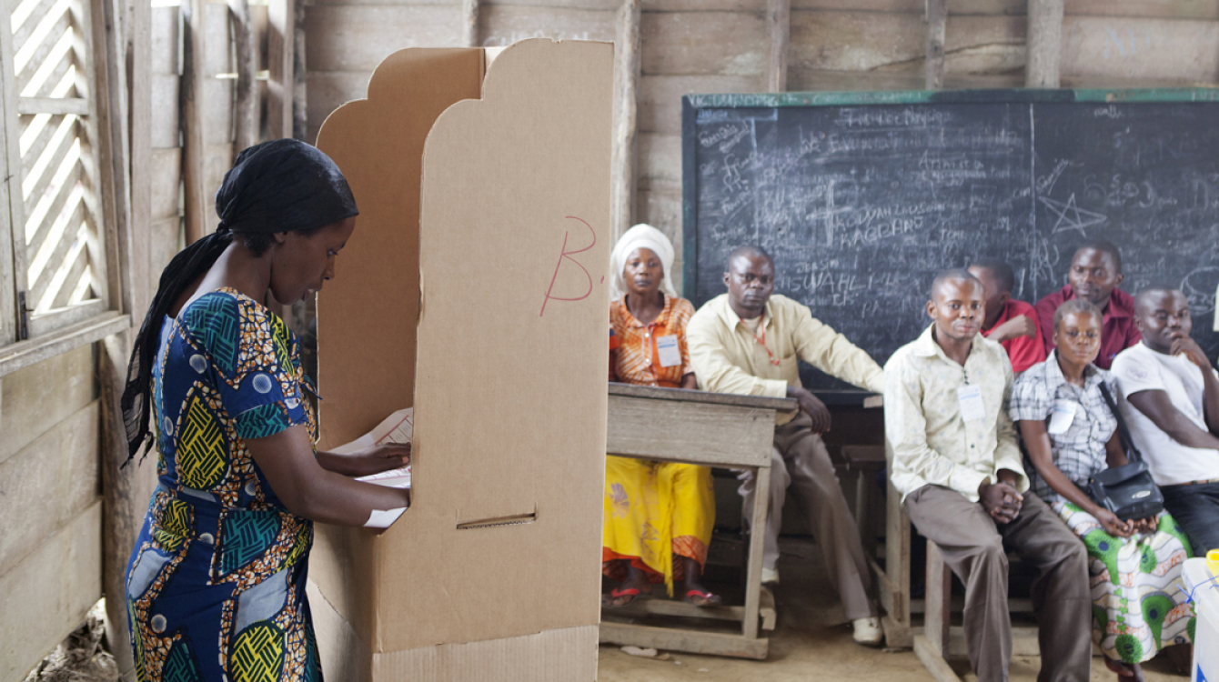 Presidential and legislative elections in DR Congo.       MONUSCO/Sylvain Liechti