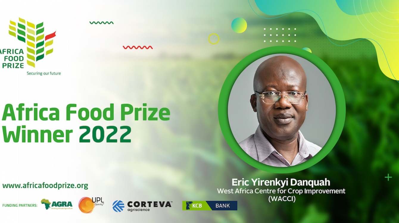 Dr Danquah, Africa Food Prize Winner 2022