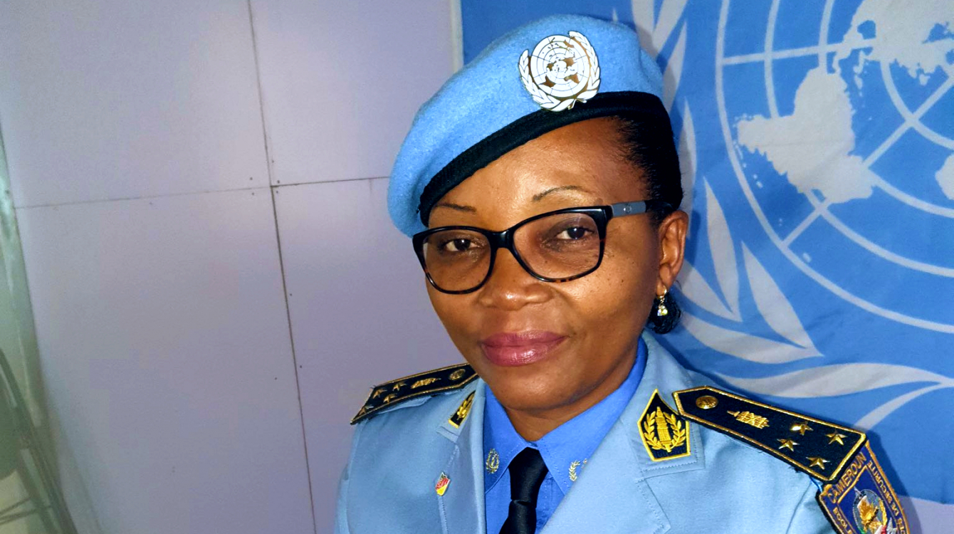 La commissaire Rebecca Nnanga.