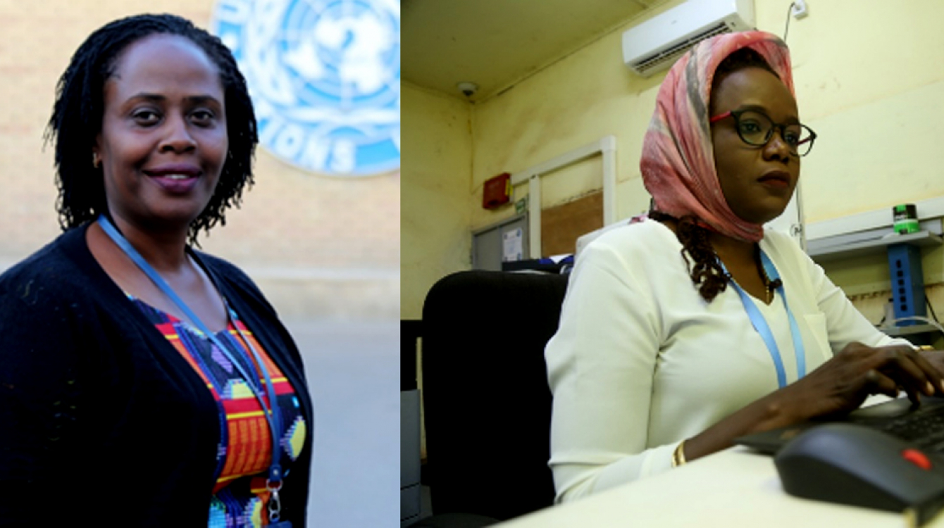 Women in peacekeeping.