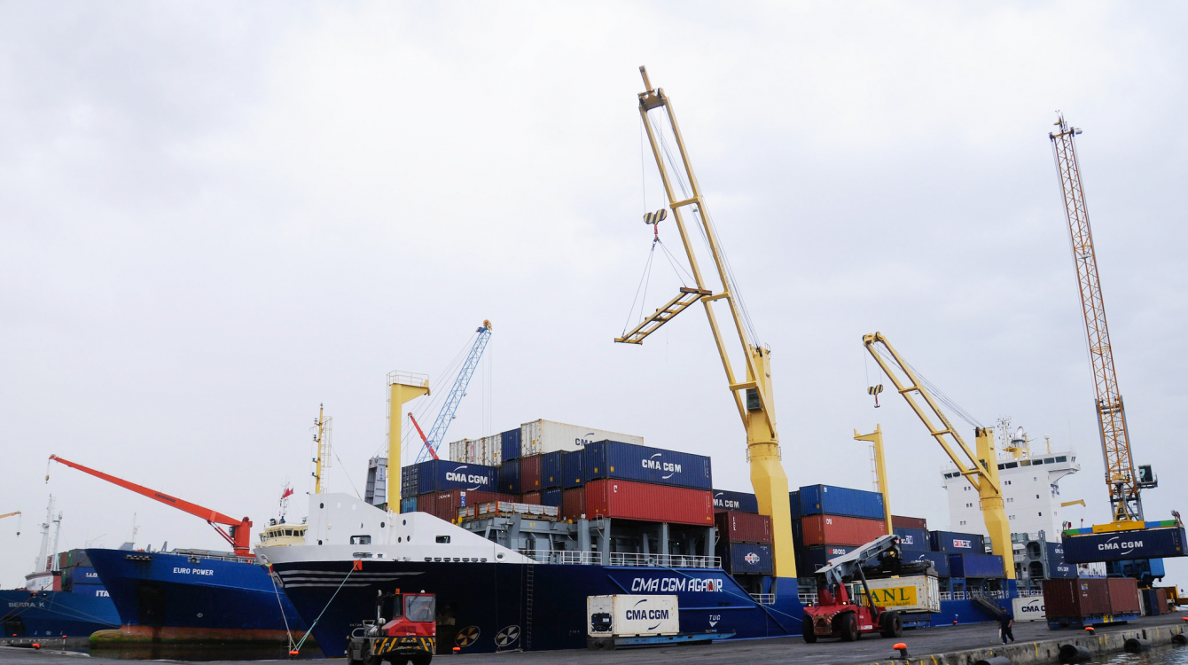 Port of Rades, Tunisia. 