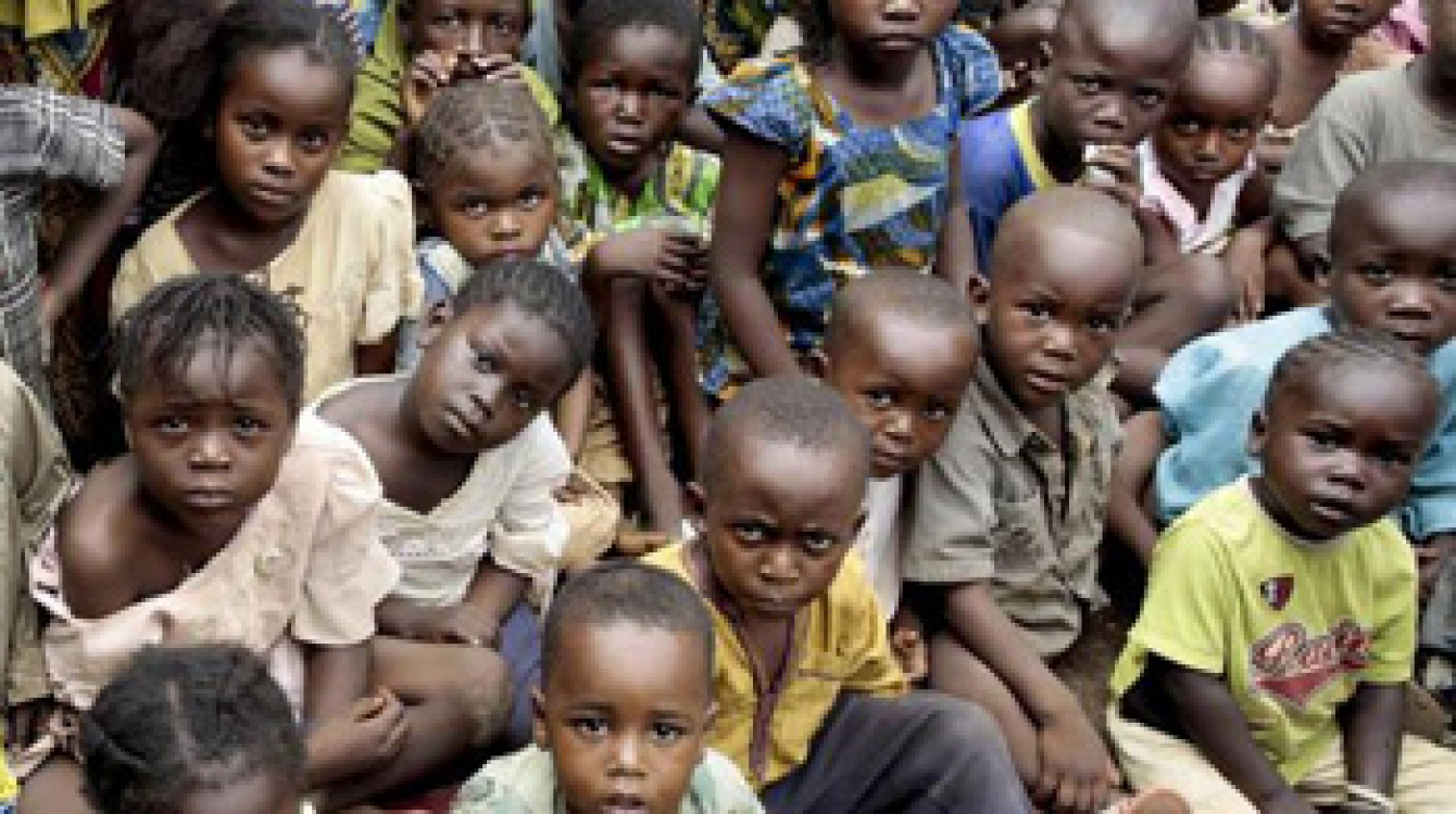 Internally Displaced Children in Bangui, Central African Republic. UN Photo/Evan Schneider