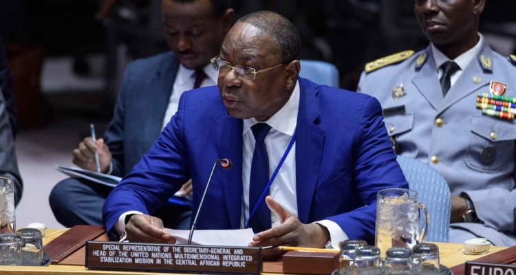 Mankeur Ndiaye, Special Representative of the Secretary-General and Head of the UN Multidimensional Integrated Stabilization Mission in the Central African Republic (MINUSCA), brief Security Council members on the situation in the Country.