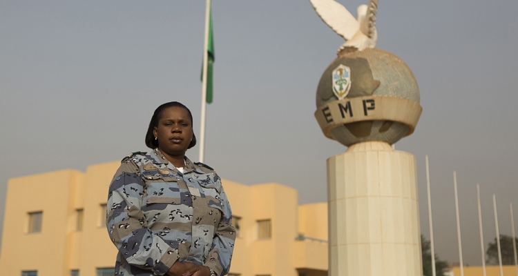 Commander Aïssa Maïga, Mali, 2015