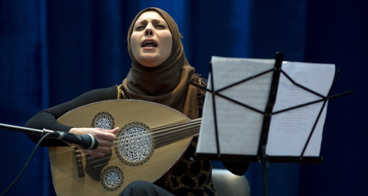 Hanan Charanek, Bassel al-Assad Cultural Centre, International Women’s Day , Lebanon, 2013