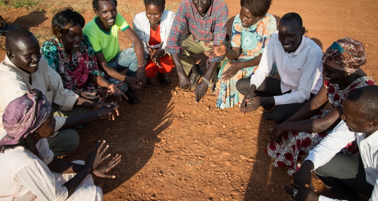 Women and men from the Ngok Dinka communities, Abyei, 2019