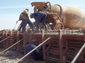 Work on the LAPSSET highway in progress near Turbi in Kenya. The road will connect Kenya with Ethiopia. Photo: Wanjohi Kabukuru