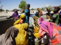 Citizens fetching water from a community borehole in Chad. Photo: UNDP / Jean D. Hakuzimana