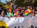 Africans march on New York streets during the African Day Parade. Photo: Alamy /Richard Levine 