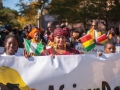 Africans march on New York streets during the African Day Parade. Photo: Alamy /Richard Levine 