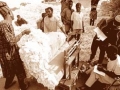 Cotton farmers in Burkina Faso: World prices are depressed.  Photo : ©Jorgen Schytte