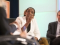 Agnes Kalibata, (Centre) speaking at a panel debate: Feed the Future: 
