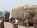 Un nombre croissant de camions sillonnent les routes du continent et sont souvent retardés aux front