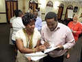 Attendees at an FAO sub-regional training workshop on gender and livestock in Harare, Zimbabwe.  