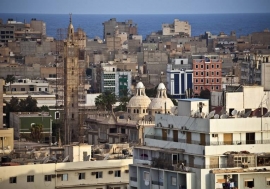 Une vue de la vieille ville de Benghazi, en Libye. Photo : MANUL/Iason Athanasiadis