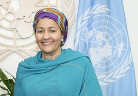 Deputy Secretary-General Amina J Mohammed