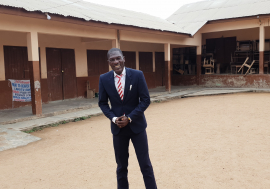 Sam Quansah, the 2021 ‘Overall Best Male Teacher’