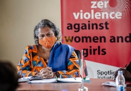 Dr. Julitta Onabanjo, UNFPA Regional Director for East and Southern Africa