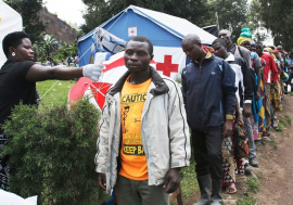 WHO is bolstering the Ebola disease outbreak response in Uganda.