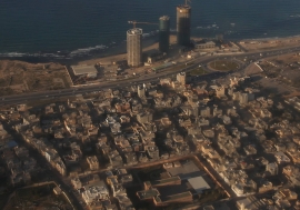 An aerial view of Tripoli, Libya from a UN aircraft. (file)