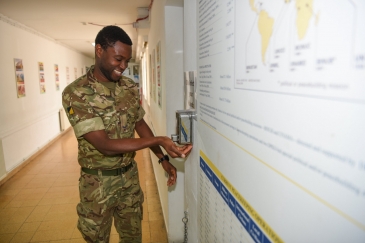 United Nations Peacekeeping is adapting its daily operations to include mitigation measures against the spread of the COVID-19 virus to help protect peacekeepers and local communities while maintaining operational continuity.