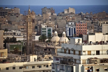 Une vue de la vieille ville de Benghazi, en Libye. Photo : MANUL/Iason Athanasiadis