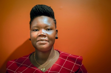 Evelyn Amony was abducted as a child by the Lord’s Resistance Army and forced to become one of Joseph Kony’s 27 wives. Photo: UN Radio/Laura Jarriel