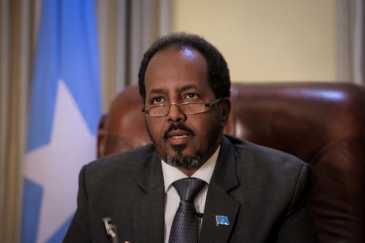 President Hassan Sheik Mohamud of Somalia.