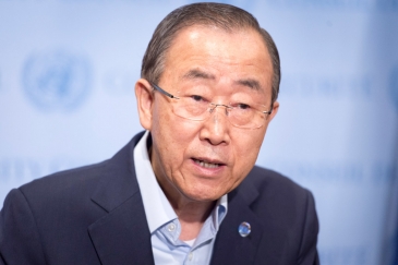 Secretary-General Ban Ki-moon. 