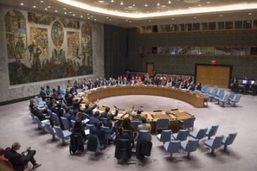 Security Council adopts resolution on new president of Gambia. Photo credit: UN Photo/Eskinder Debebe 