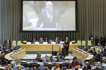 General Assembly Discusses Climate Change, Sustainable Development Agenda. UN Photo/Rick Bajornas