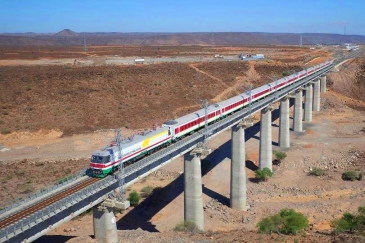 Le chemin de fer Addis-Abeba-Djibouti