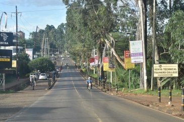 Barabara ya UN jijini Nairobi nchini Kenya iko wazi wakati huu ambapo watu wanafanyia kazi nyumbani kuepuka kusambaza virusi vya corona.