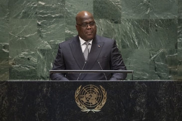 Félix Antoine Tshilombo Tshisekedi, President of the Democratic Republic of the Congo, addresses the general debate of the General Assembly's seventy-fourth session.