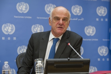 David Nabarro, Special Envoy of the Secretary-General on Ebola.   UN Photo/Eskinder Debebe