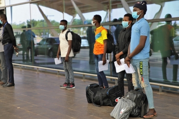 IOM facilitated the voluntary return of 179 Malian migrants stranded in Niger.