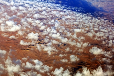 Clouds over the desert in southern Libya. Deserts form a large part of the country and human settlements are mostly found around oases. Photo Credits: Lason Athanasiadis/UNSMIL