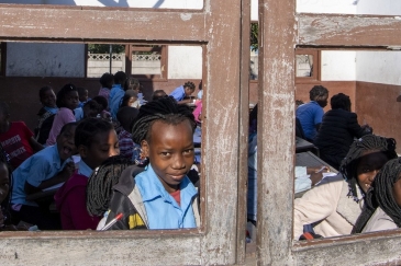 Some schools in Mozambique were able to stay open in the aftermath of Cyclone Idai