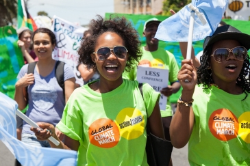  South African climate activists. Photo: Ashraf Hendricks /Anadolu Agency/Getty Images