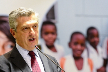 Kamishina mkuu UNHCR Filipo Grandi. Picha: Arthur Max/FM. Ministério das Relações Exteriores