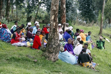 Women Group meeting Ruhengeri, Rwanda