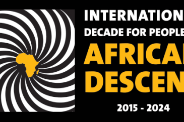 The logo of the International Decade for People of African Descent