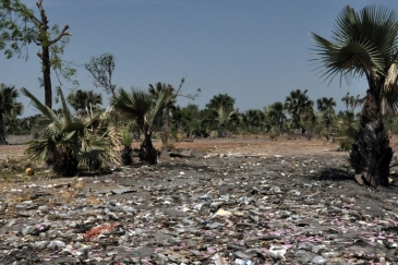 The only primary healthcare centre in Mayendit town, South Sudan, the compound of an non-governmental organization and the warehouse with medical supplies were looted and destroyed during clashes in March 2017.