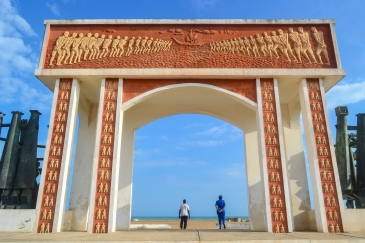 Porte de non-retour à Ouidah, Bénin.